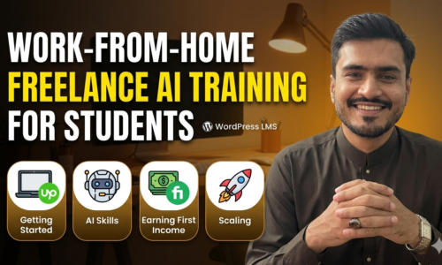 Work-from-Home Freelance AI Training Program for Students